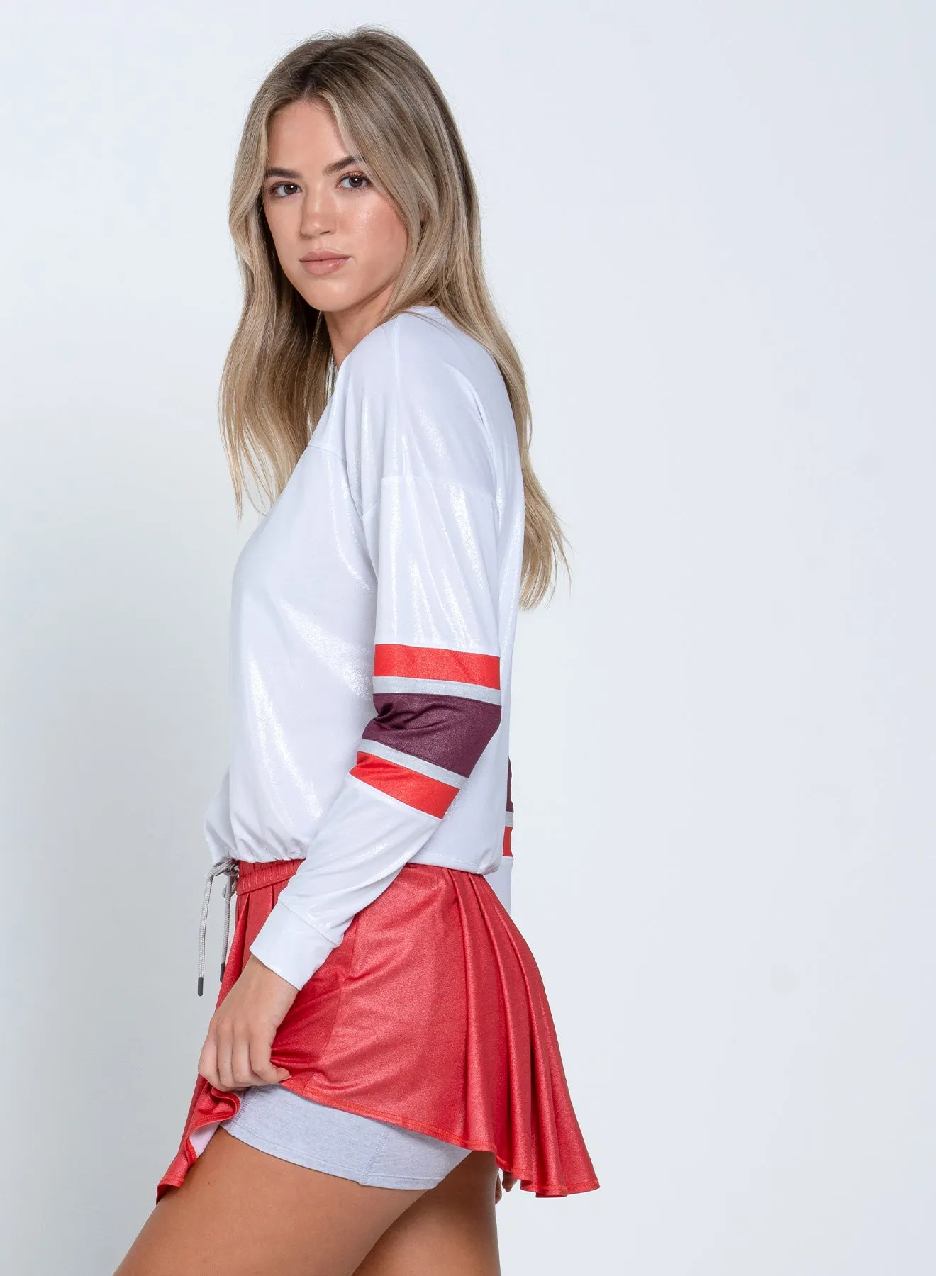 Metallic Long Sleeve Unleash Your Power