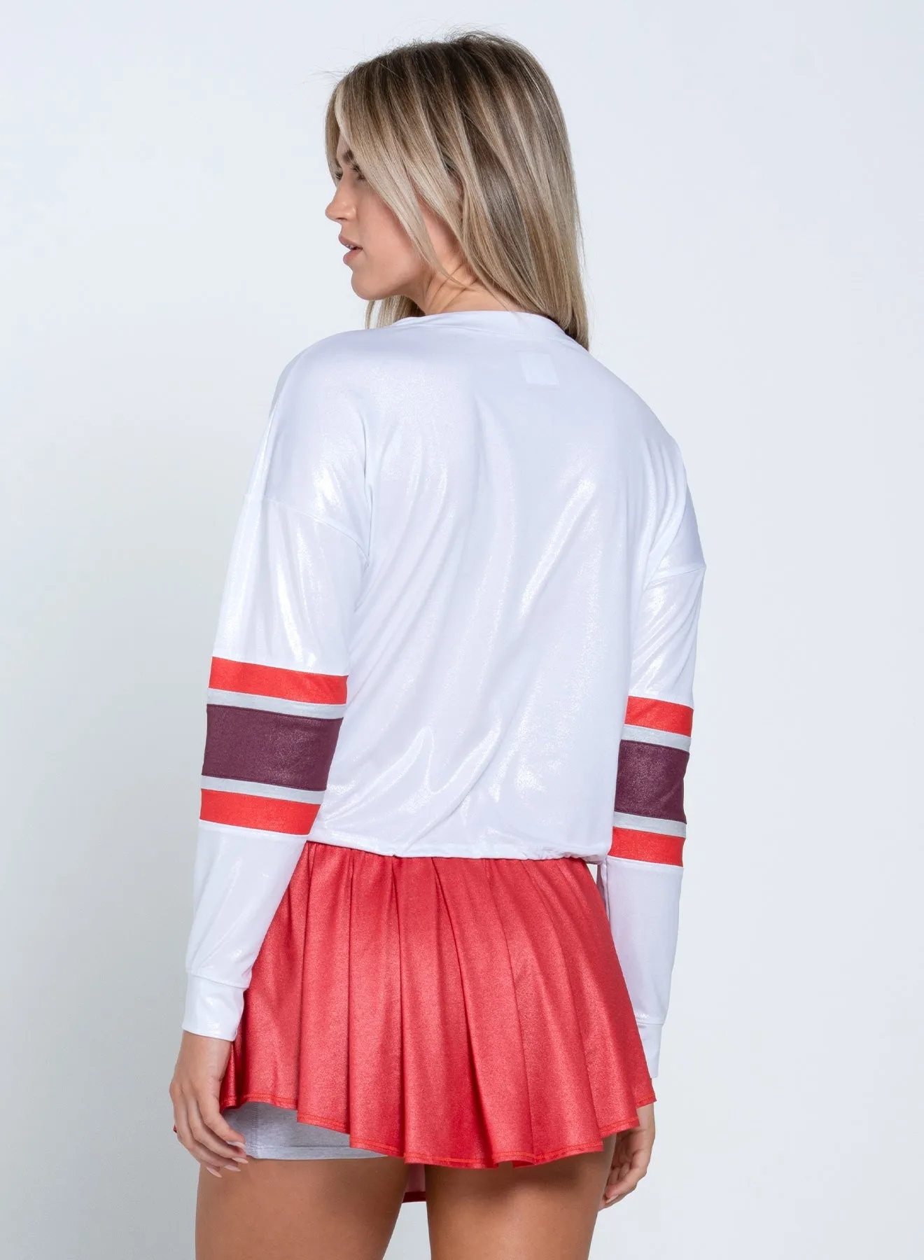 Affordable Metallic Long Sleeve