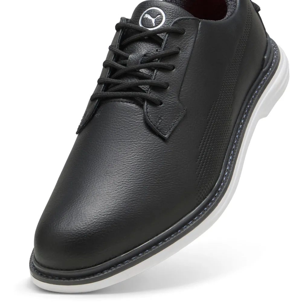 Be Unstoppable Puma Royale Spiked Shoes - Black/Flat Dark Gray/Red Blast