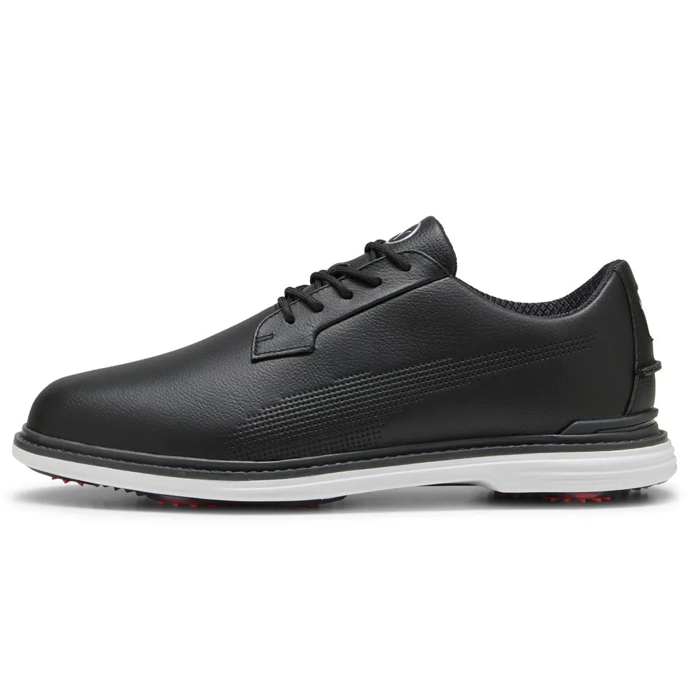 Flash Sale Puma Royale Spiked Shoes - Black/Flat Dark Gray/Red Blast
