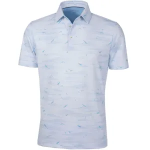 Walk with Purpose Built to Move You Galvin Green Marin Ventil8  Polo Shirt - Light Blue