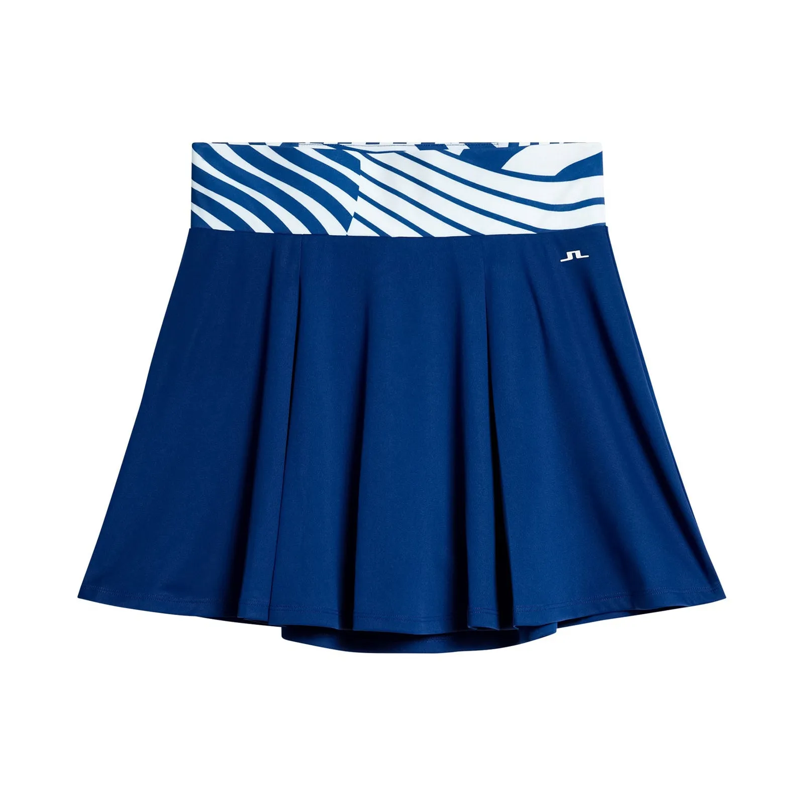 J.Lindeberg Women'S Adis Golf Skirt - Estate Blue Make a Statement