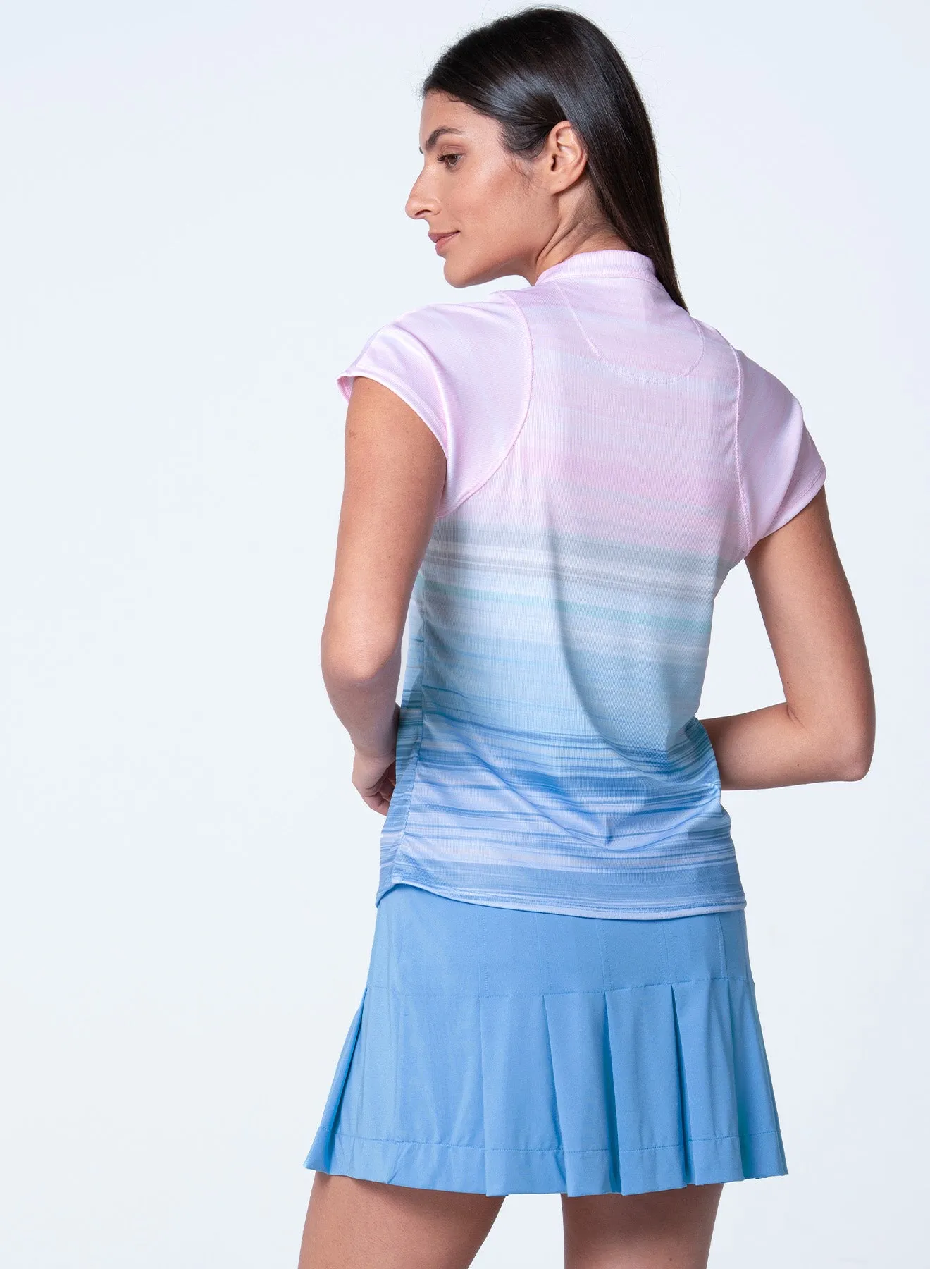 Linen Vision Ruche Short Sleeve Walk with Power