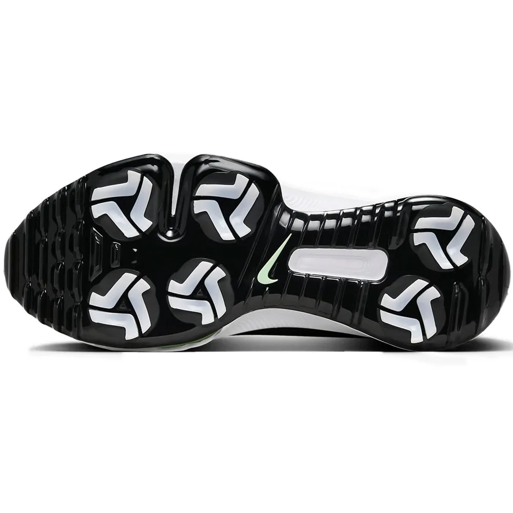 Performance Unleashed Bring the Heat Nike Air Zoom Infinity Tour 2 Spiked Waterproof Shoes - Black/White/Vapor Green-Iron Grey