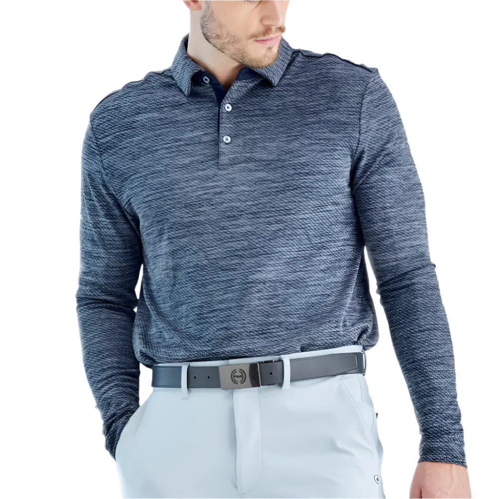 Big Savings Built for the Bold Ping Creek Polo Shirt - Navy Melange