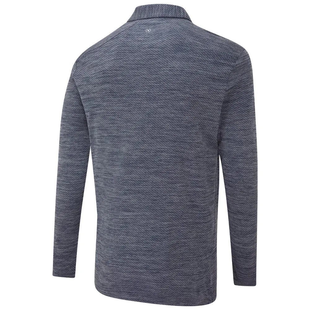 Economical Ping Creek Polo Shirt - Navy Melange