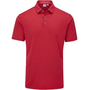 Black Friday Exclusive Ping Halcyon Sensorcool Polo Shirt - Poppy Multi