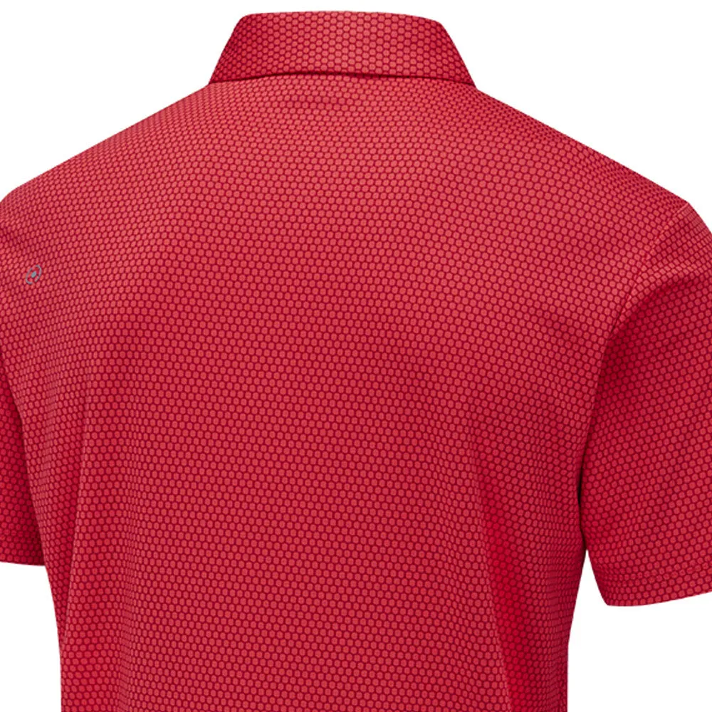 Ping Halcyon Sensorcool Polo Shirt - Poppy Multi Black Friday Deal