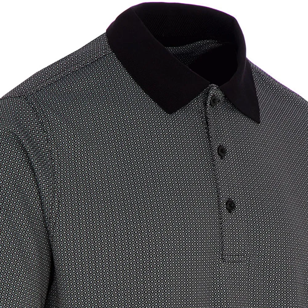Proquip Pro Tech Double Jacquard Polo Shirt - Black Thanksgiving Day Sale Flash Sale