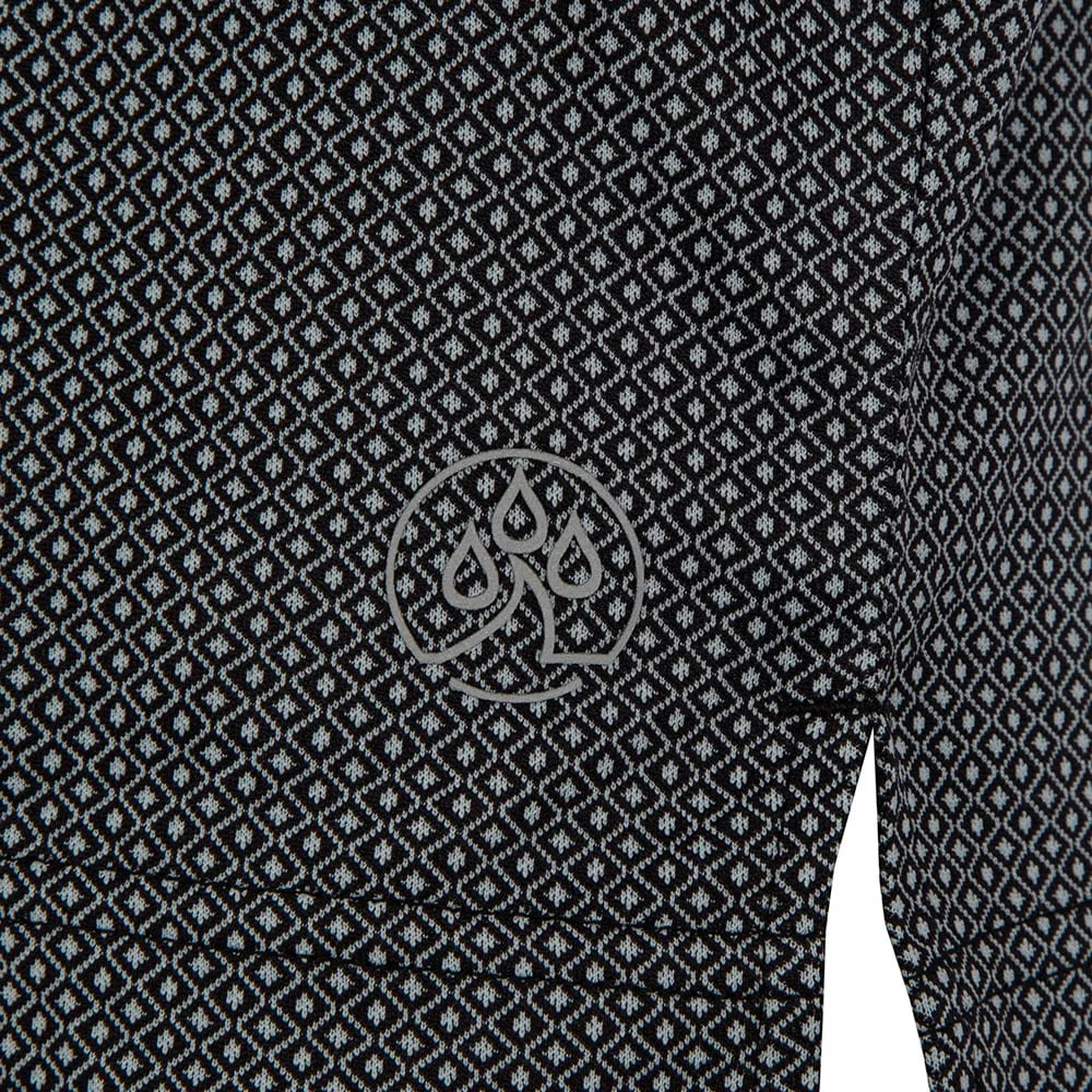 Proquip Pro Tech Double Jacquard Polo Shirt - Black Big Savings