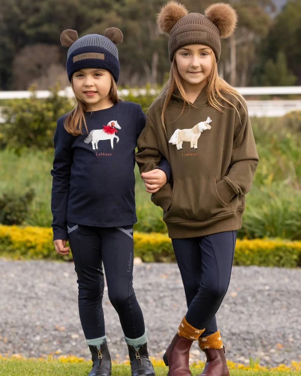 LeMieux Mini Bear Beanie Warm Beanies for Winter