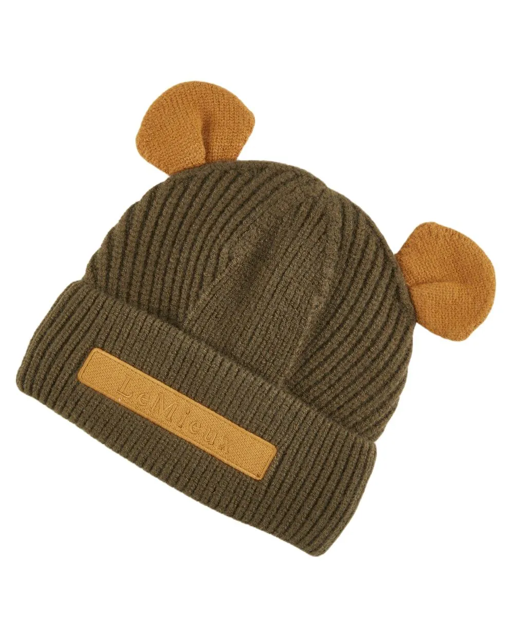 LeMieux Mini Bear Beanie Thick Knit Beanie Caps