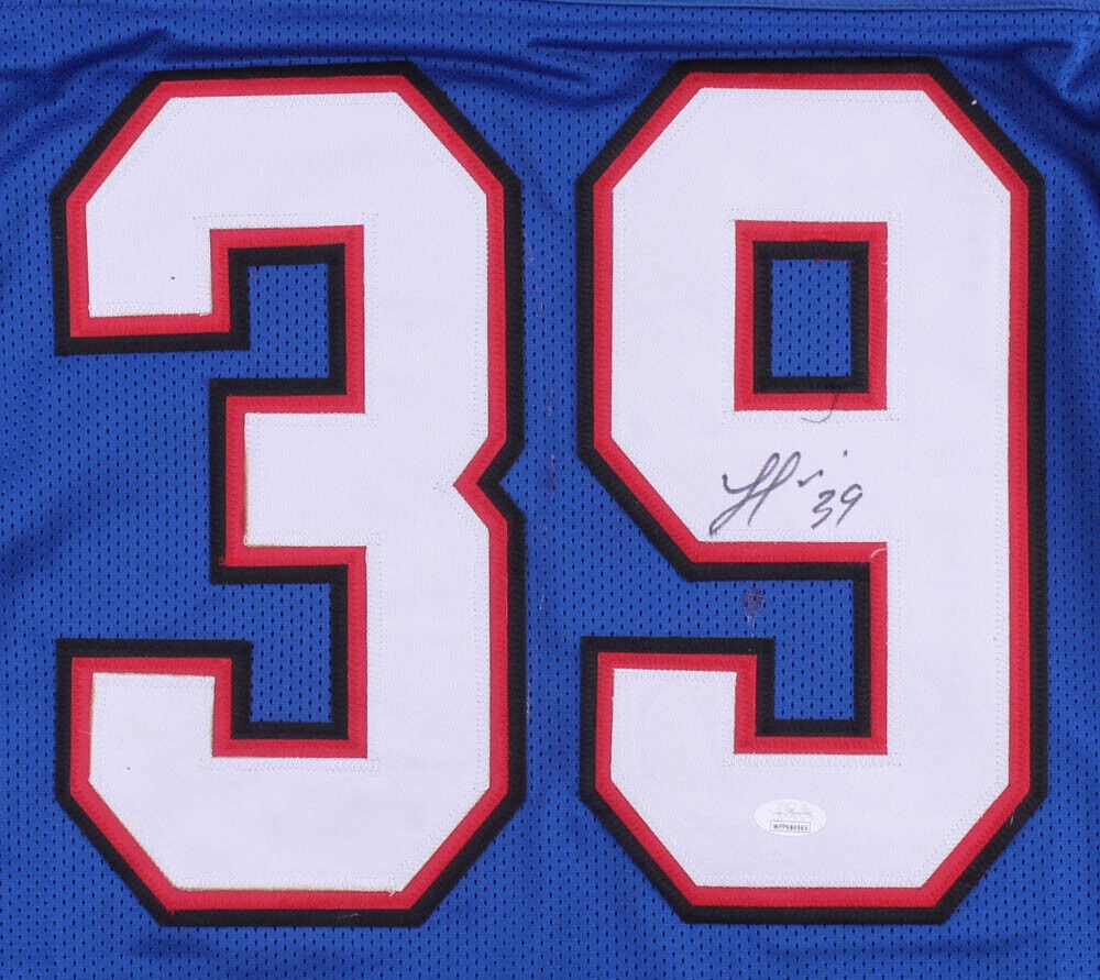 Levi Wallace Signed Buffalo Bills Blue Jersey (JSA COA) Former U of Alabama D.B