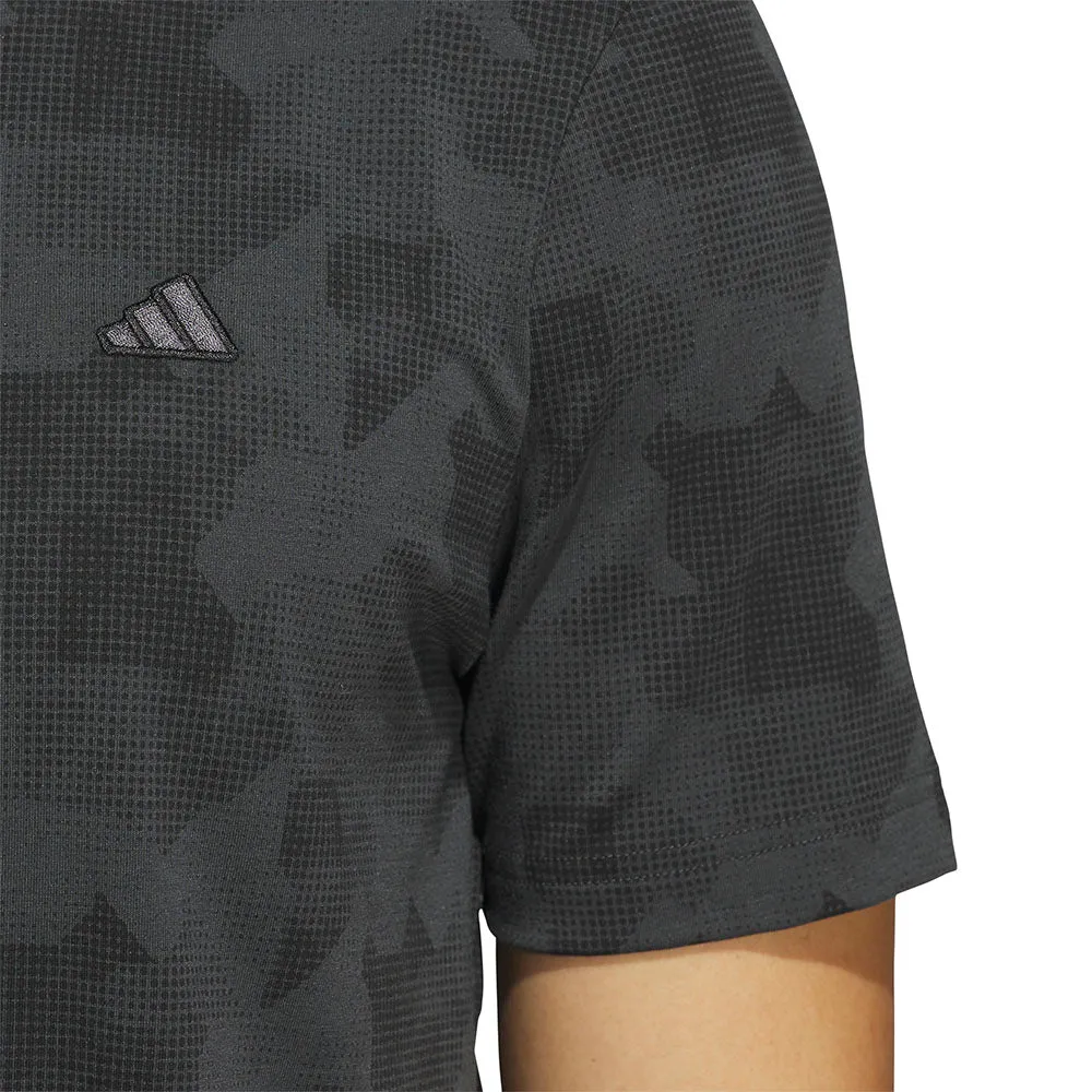 Made to Turn Heads Father's Day Sale Adidas Go-To Printed Polo Shirt - Carbon/Black