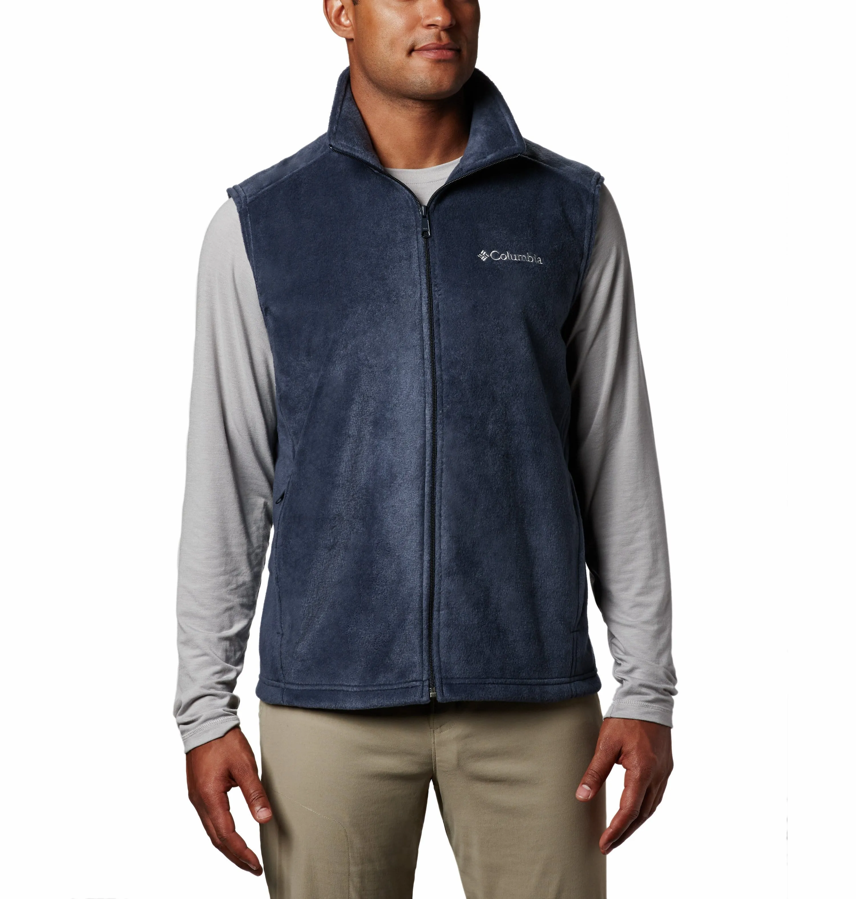 Columbia - Men'S Steens Mountain Fleece Vest Rise Every Time