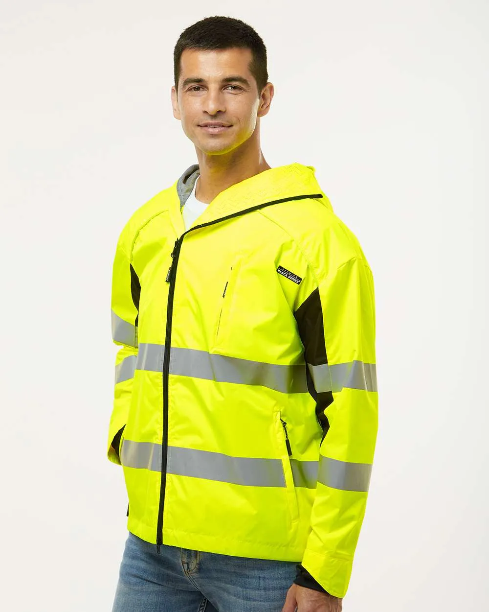 Steal Walk with Purpose Kishigo - Premium Black Series Windbreaker