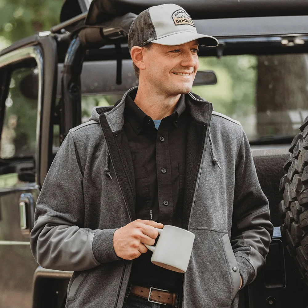 Bring the Heat Move Like You Mean It Dri Duck - Men'S Mission Fleece Pro Full-Zip Jacket