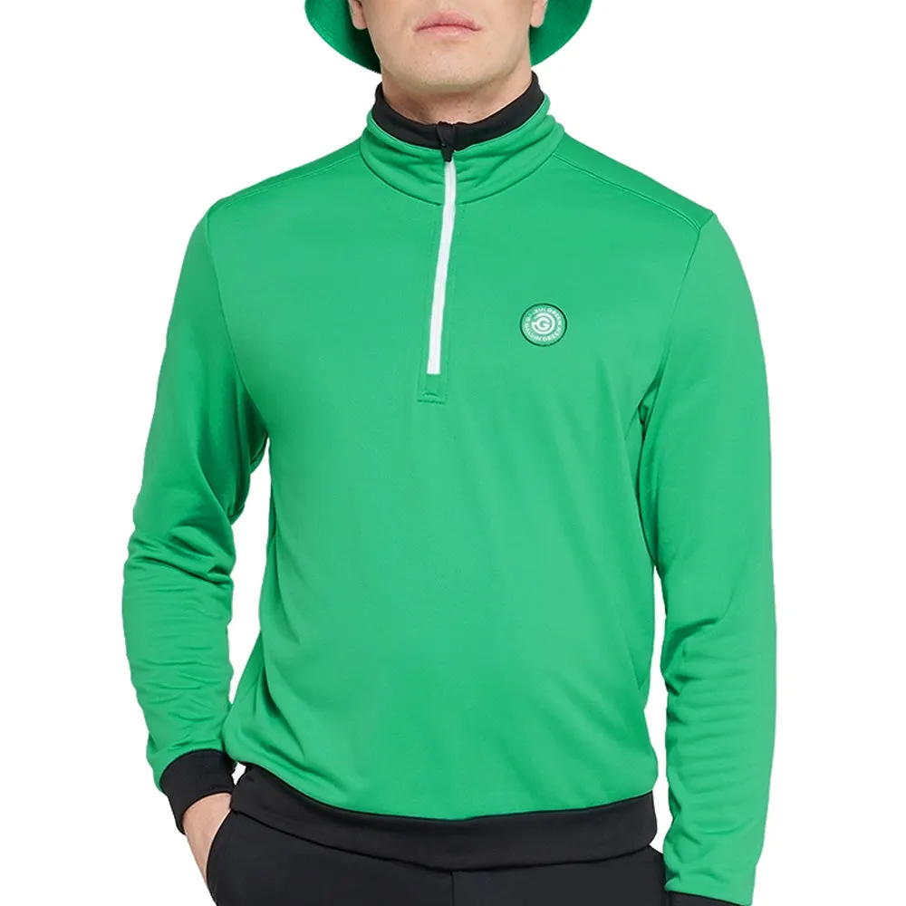 Galvin Green Dario Full Zip Mid Layer - Golf Green/White Game-Changer Footwear Deal Of The Century