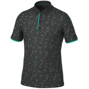 Galvin Green Mannix Polo Shirt - Black/Atlantis Green Dress from the Feet Up