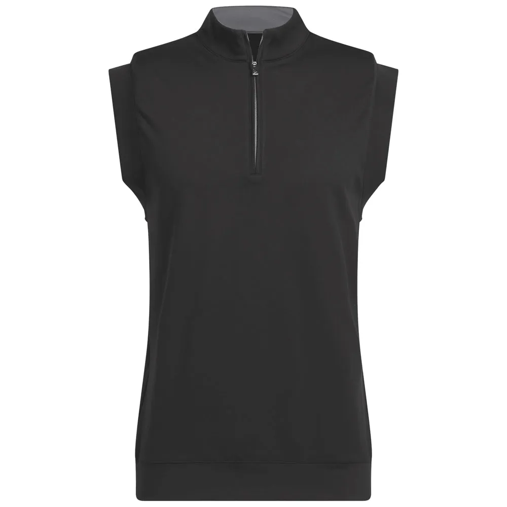 Adidas Ultimate365 Classic 1/4 Zip Vest - Black Deal Of The Century