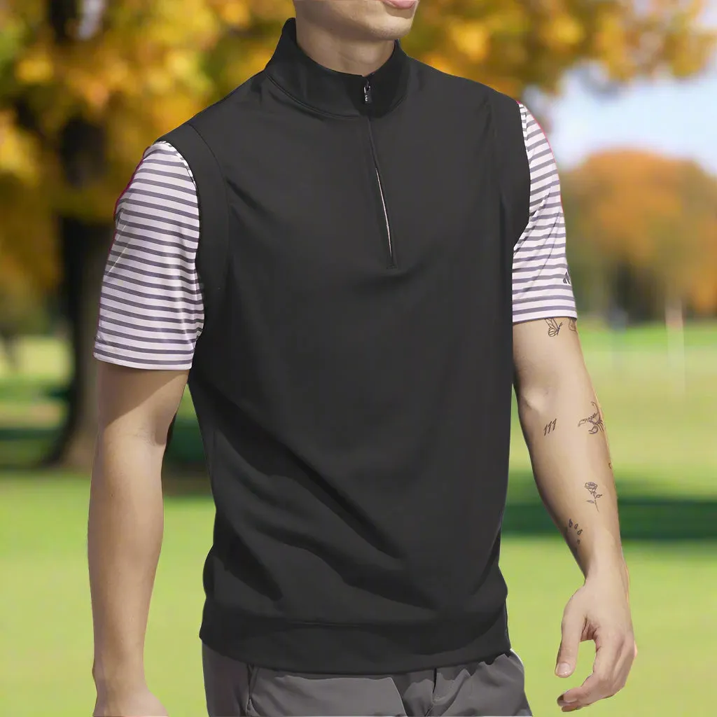 Game-Changer Footwear Adidas Ultimate365 Classic 1/4 Zip Vest - Black