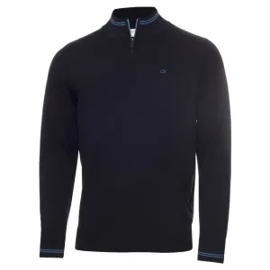 Calvin Klein Monaco Sweater - Navy/Blue Deal Of The Century