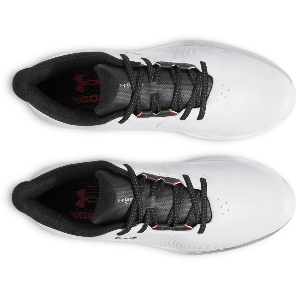 Under Armour Drive Fade Spiked Waterproof Shoes - Halo Gray/Black/Metallic Silver Redefine Classic