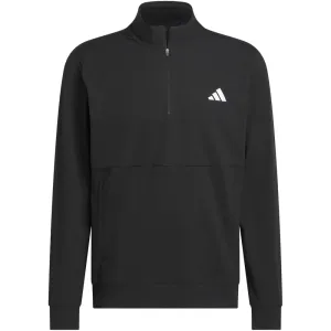 Adidas Ultimate365 Tour 1/4 Zip Pullover - Black The Fast Lane Choice Gear Up and Go