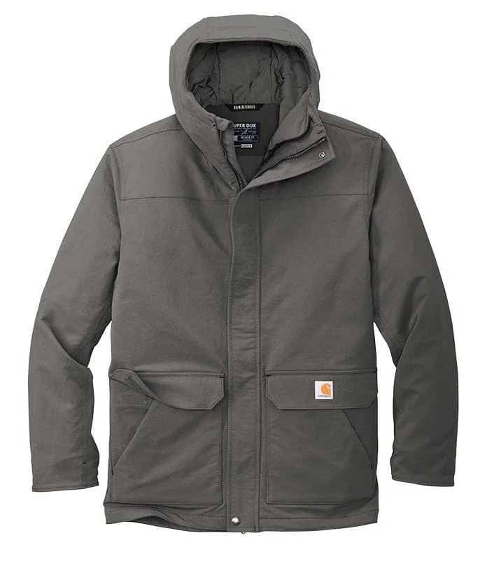 Carhartt - Men'S Super Dux Relaxed Fit Insulated Hooded Coat The Fast Lane Choice