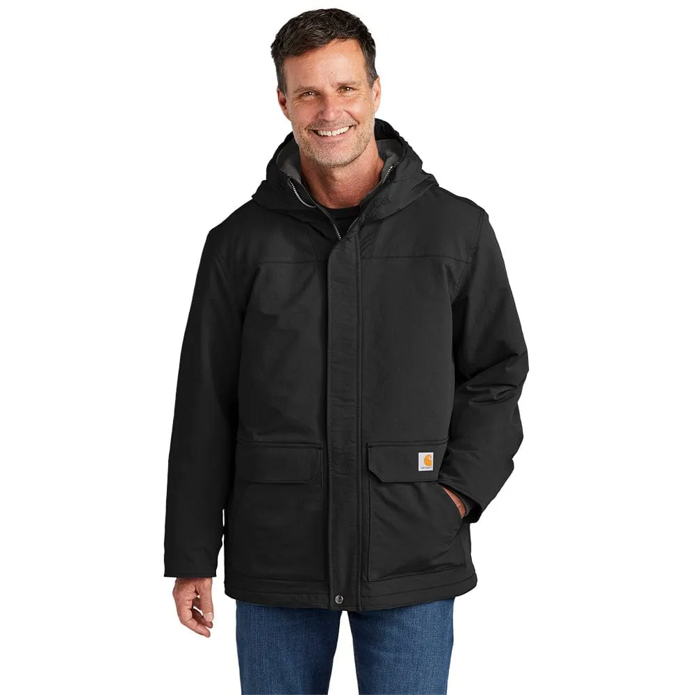 Carhartt - Men'S Super Dux Relaxed Fit Insulated Hooded Coat Step Out Boldly