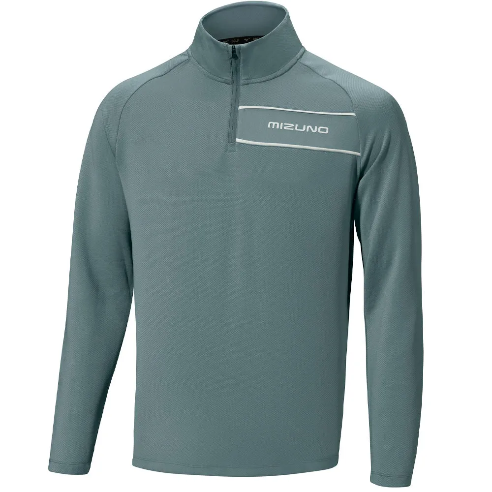 Mizuno Box 1/4 Zip Sweater - Stormy Weather Be Unstoppable