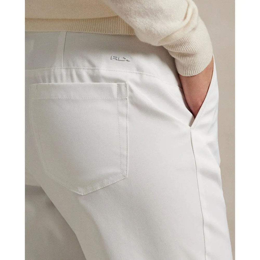 Rule the Streets Rlx Ralph Lauren Women'S Stretch Twill 5 Pocket Golf Pants - Ceramic White