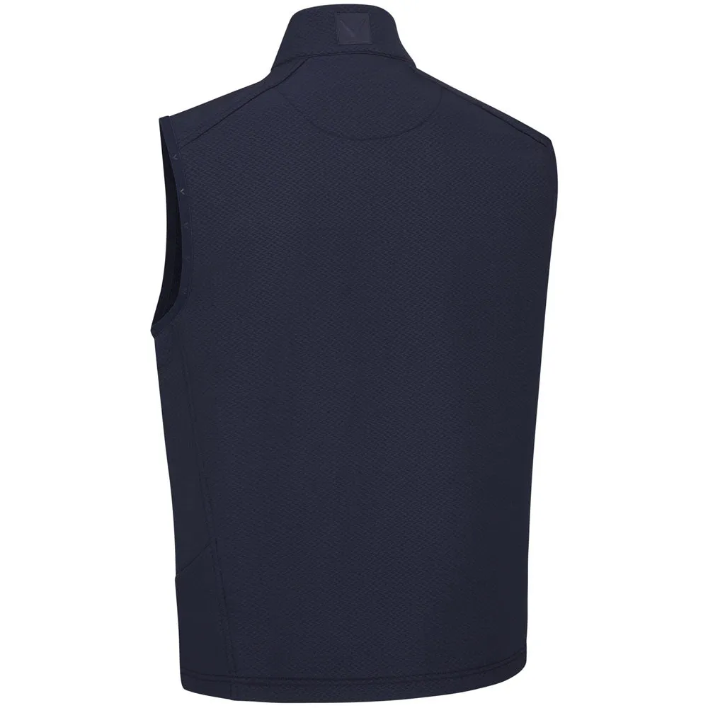 Callaway Dobby Sherpa Interior Gilet - Peacoat Own Every Step