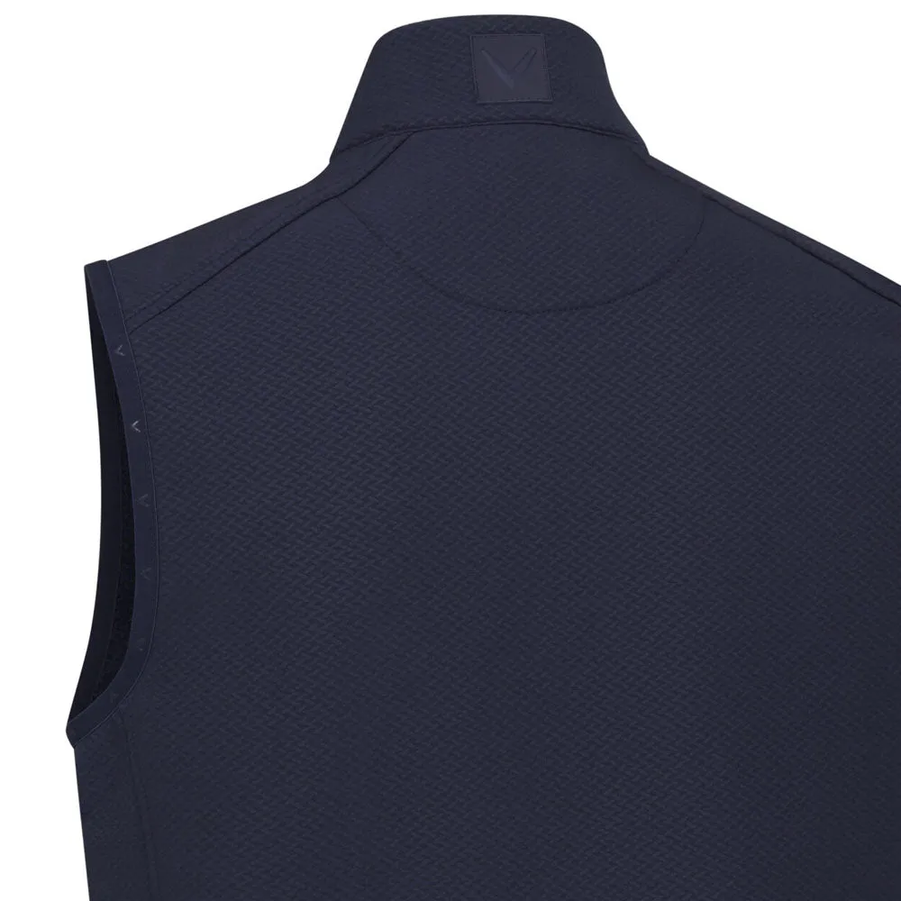 Bring the Heat Clearance Sale Callaway Dobby Sherpa Interior Gilet - Peacoat