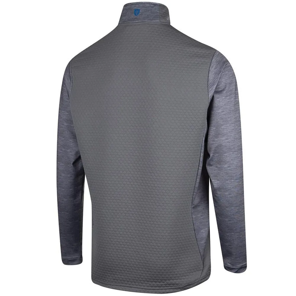 Engineered for Speed Island Green Hexagon Panelled Top Layer - Light Grey Marl