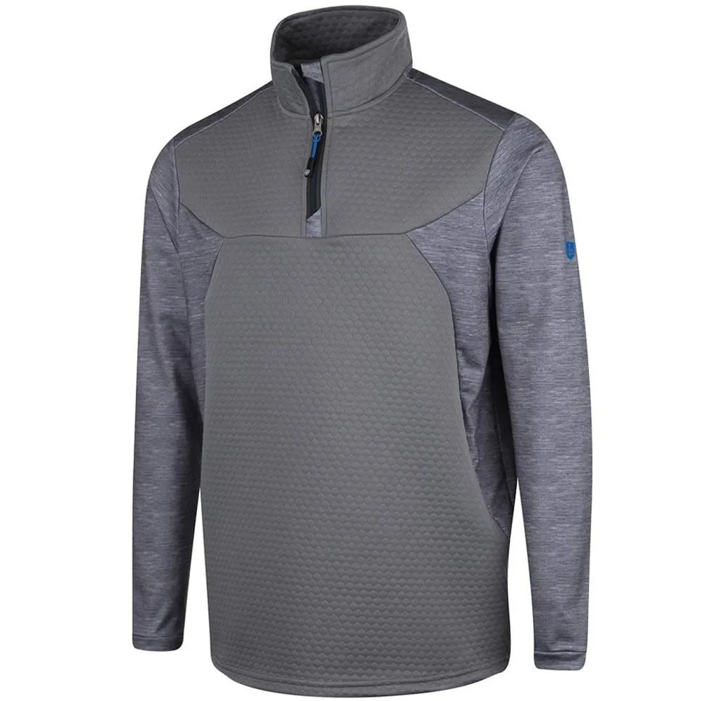 Island Green Hexagon Panelled Top Layer - Light Grey Marl Never Just Walk