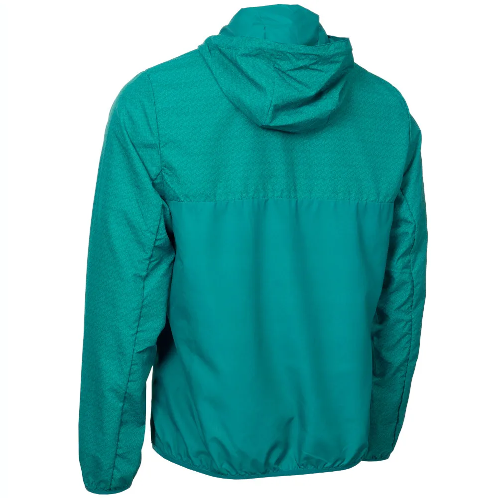 Calvin Klein Printed Windbreaker Jacket - Sea Green Chase What Moves You Unapologetically You
