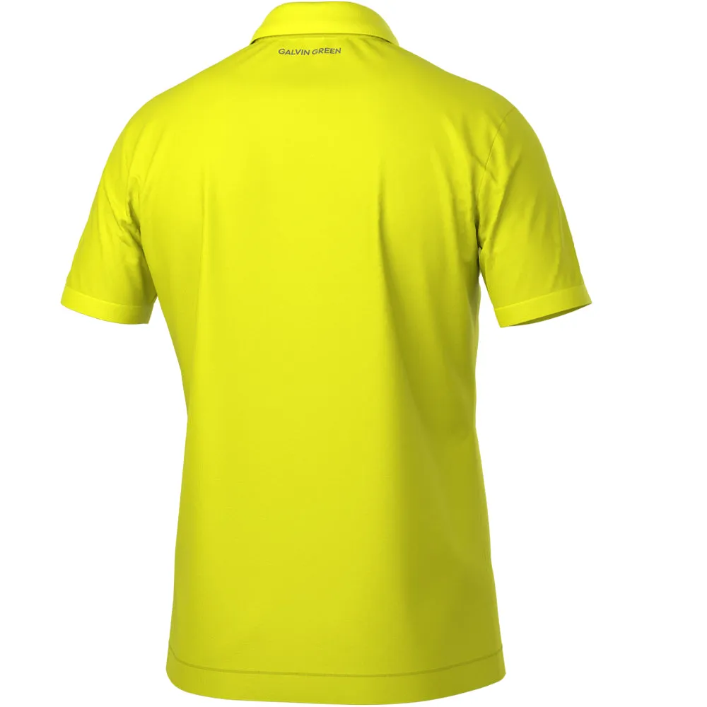 Engineered for Speed Galvin Green Maximilian Polo Shirt - Sunny Lime