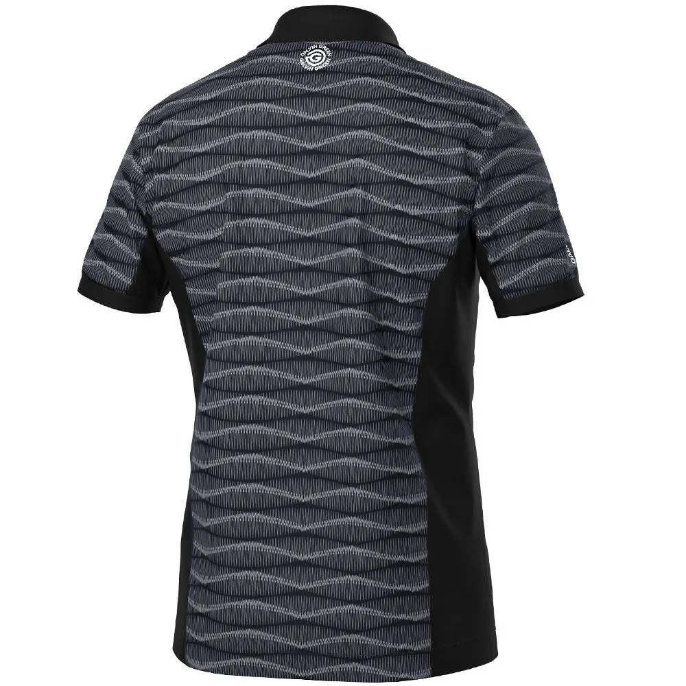 Galvin Green Merlin Polo Shirt - Black/Sharkskin New Year's Eve Sale Built for the Bold