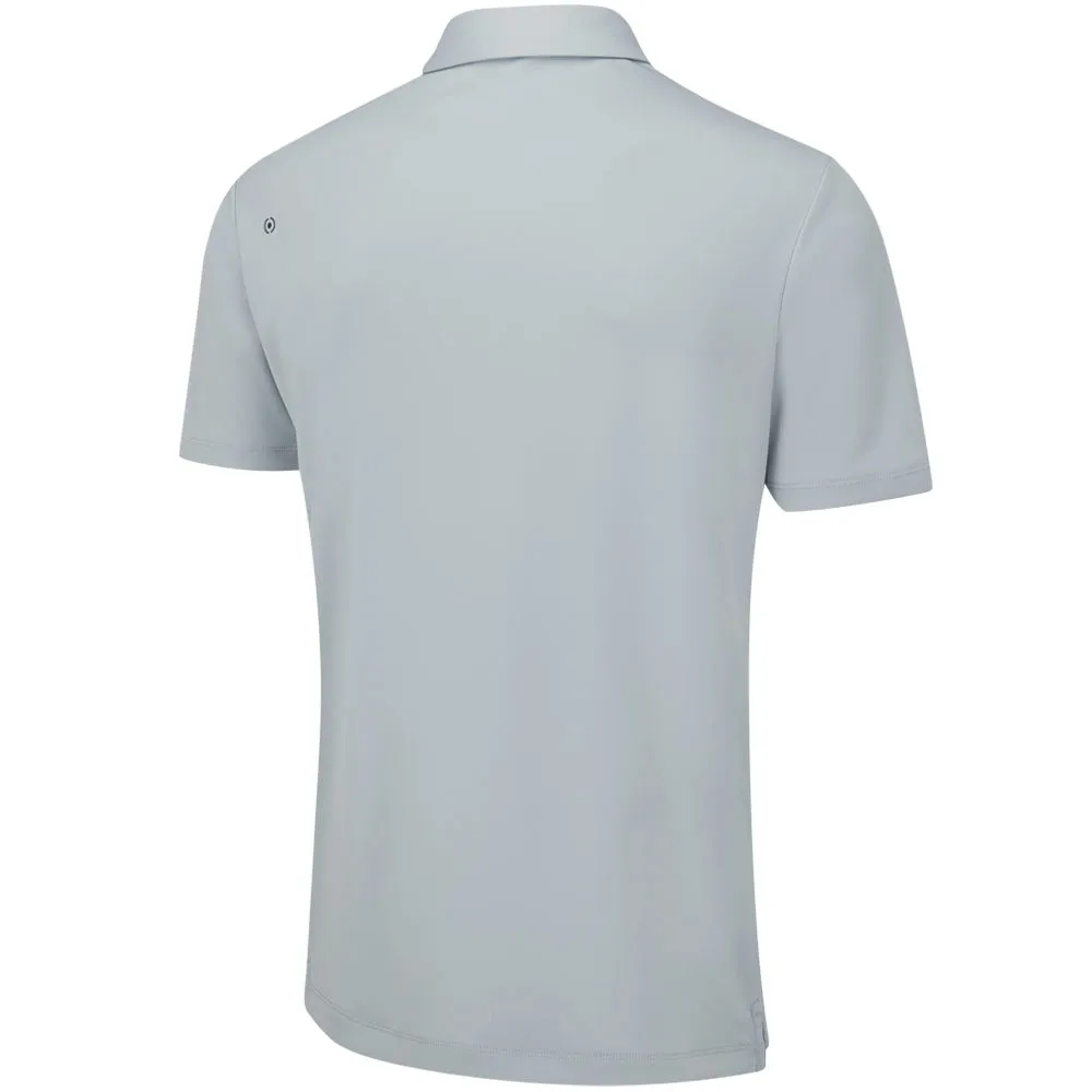 All Saints' Day Sale President's Day Sale Ping Arizona Cactus Print Polo Shirt - Pearl Grey