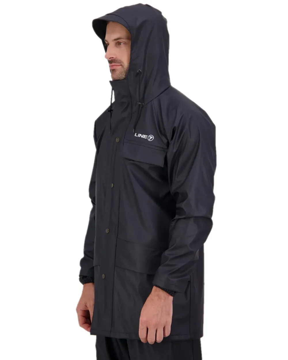 Line 7 Mens Aqua Max Waterproof Jacket Lightweight Rain Jackets