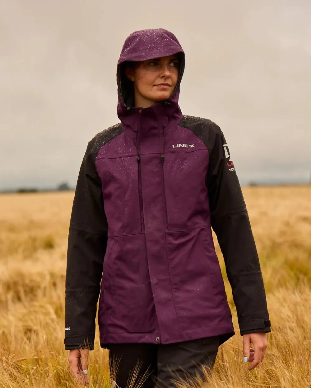 Line 7 Womens Territory Storm Pro20 Waterproof Jacket Dog Walking Waterproof Jackets