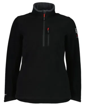 Line 7 Womens Territory Wind Pro Half Zip Fleece Jacket Walking Sherpa Fleece