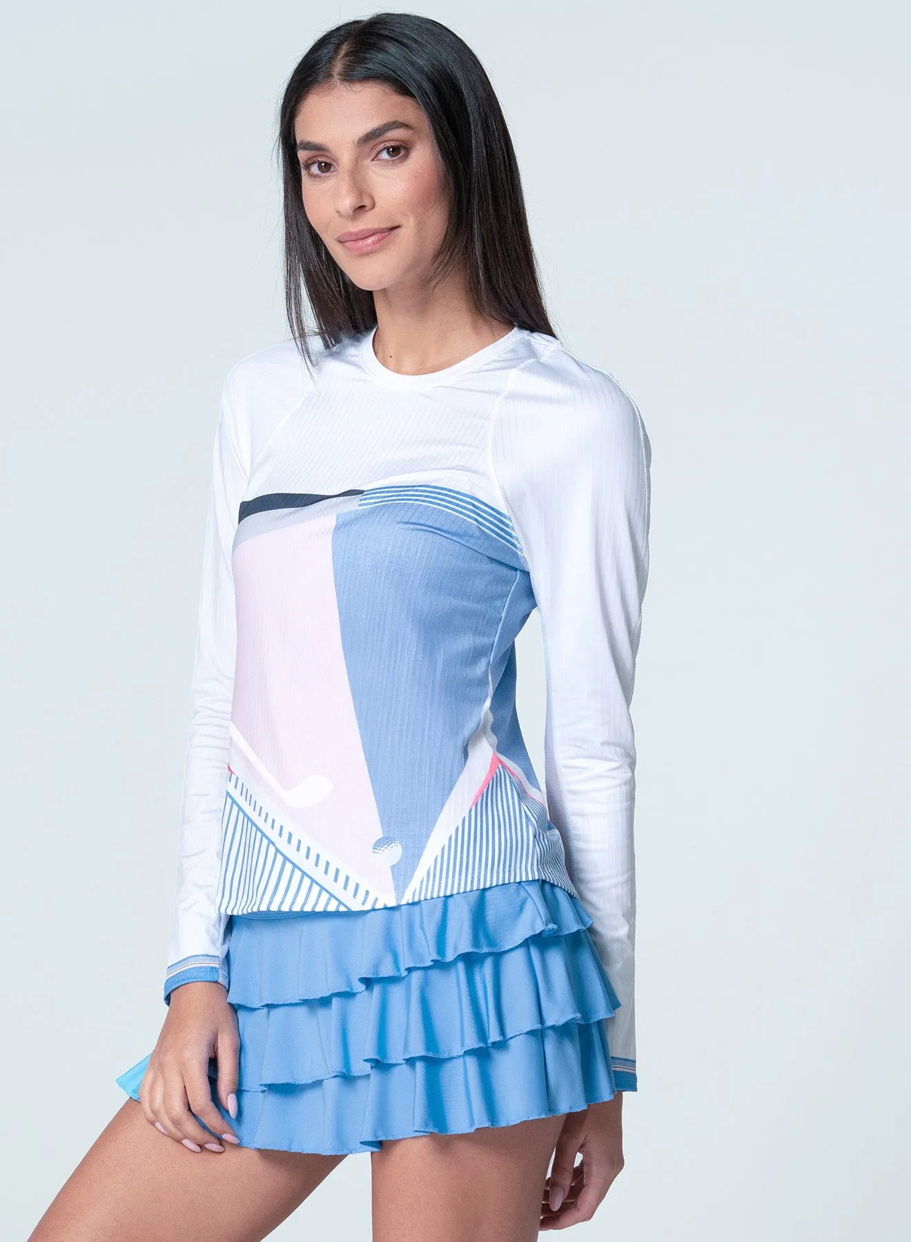 Make a Statement Linen Slice Long Sleeve