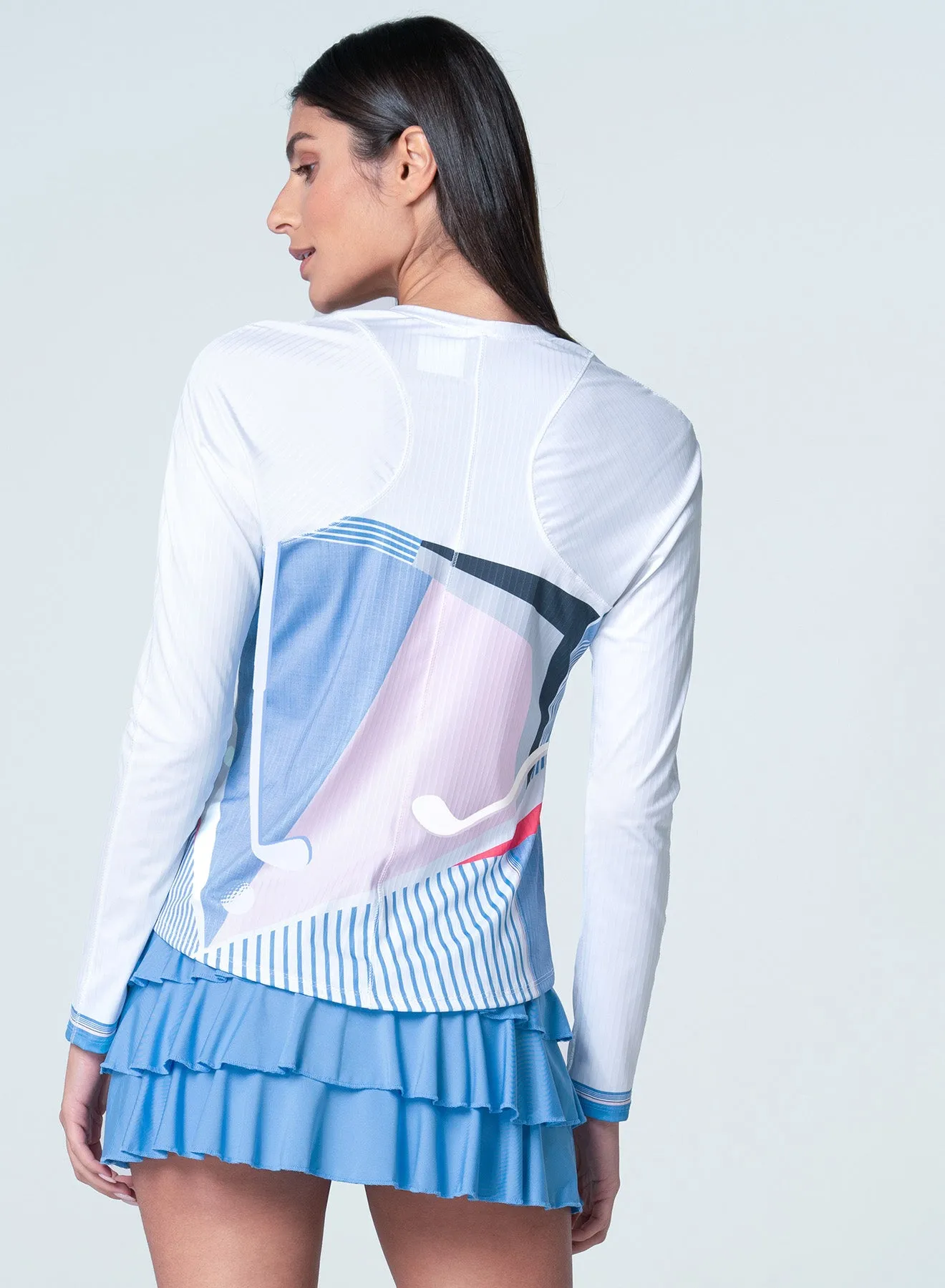 Linen Slice Long Sleeve Chase What Moves You Loud Looks, Smooth Moves