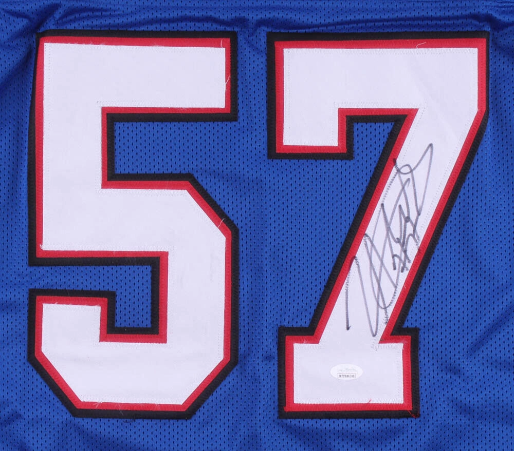 Lorenzo Alexander Signed Buffalo Bills Jersey (JSA COA) 2??Pro Bowl Linebacker