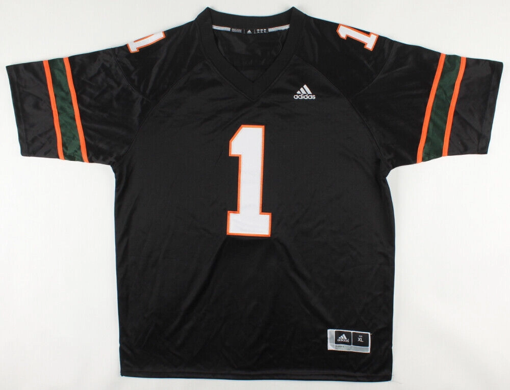 Lorenzo Lingard Signed Miami Hurricanes Jersey (JSA COA) Running Back