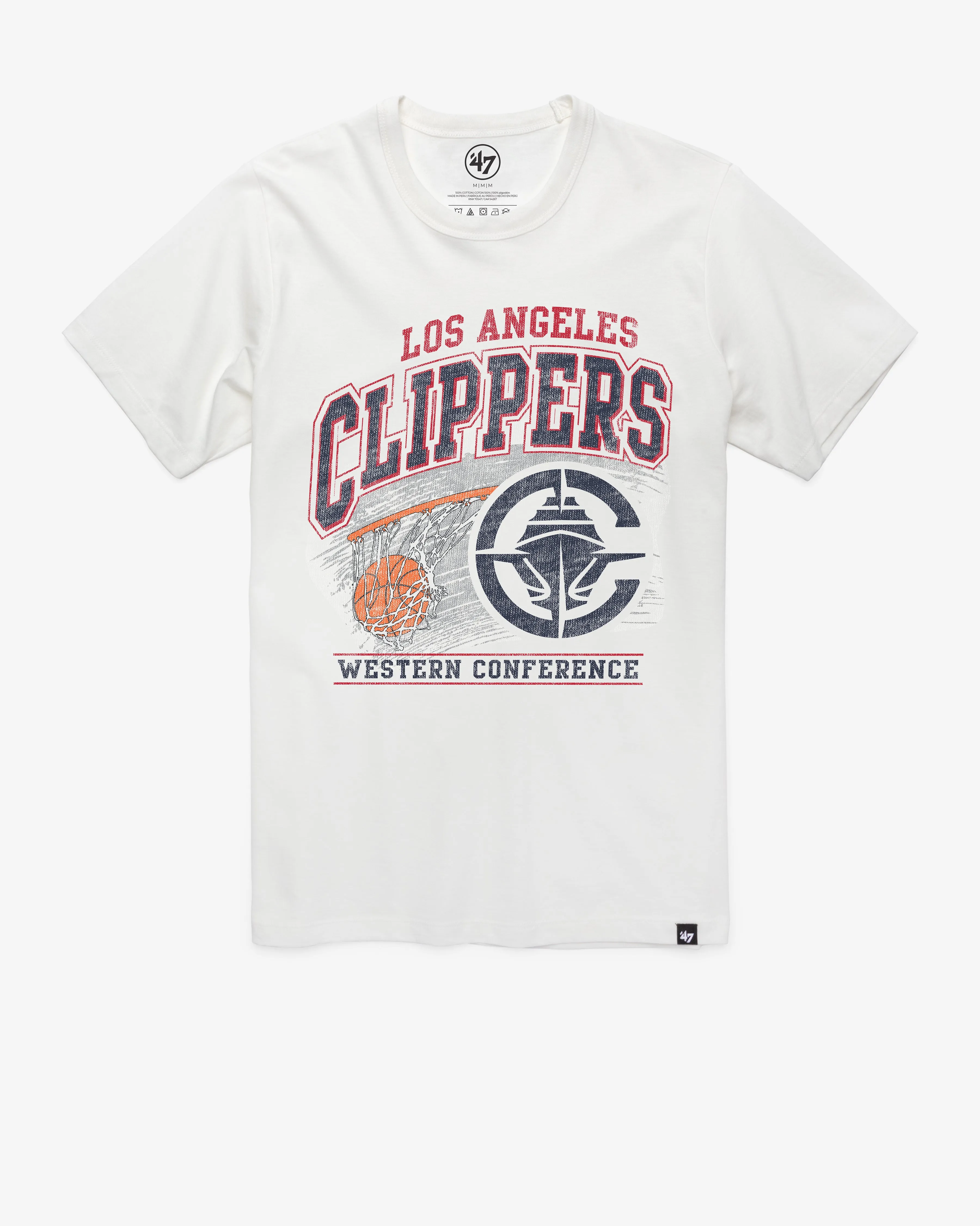 LOS ANGELES CLIPPERS AMP UP '47 FRANKLIN TEE