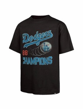 Los Angeles Dodgers '47 MLB 88 Champs Vintage Foundation T-Shirt - Carbonite
