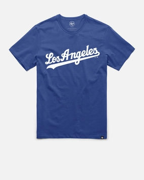 LOS ANGELES DODGERS WORDMARK '47 FRANKLIN TEE